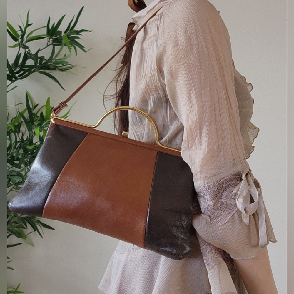 Vintage genuine leather purse